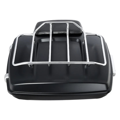 Matte Trunk Backrest Mount Rack Fit For Harley Electra Road Glide King 14-25 US