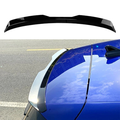 1x ABS Rear Roof Spoiler Window Wing Black For Volkswagen VW Golf 8 MK8 2020-21
