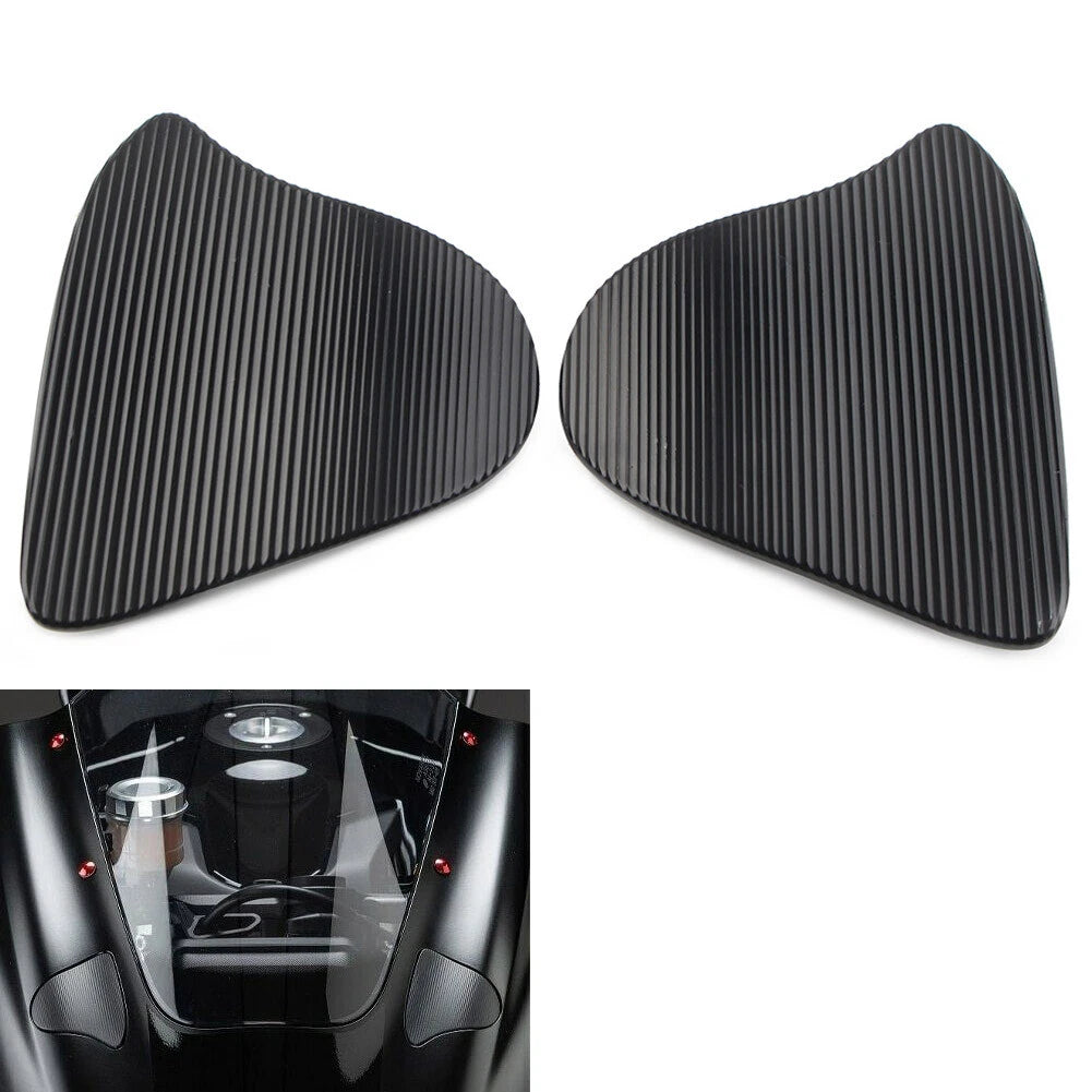 Rearview Mirror Block Off Base Plates Mount For YAMAHA YZF-R1 R1 2020-24 Black