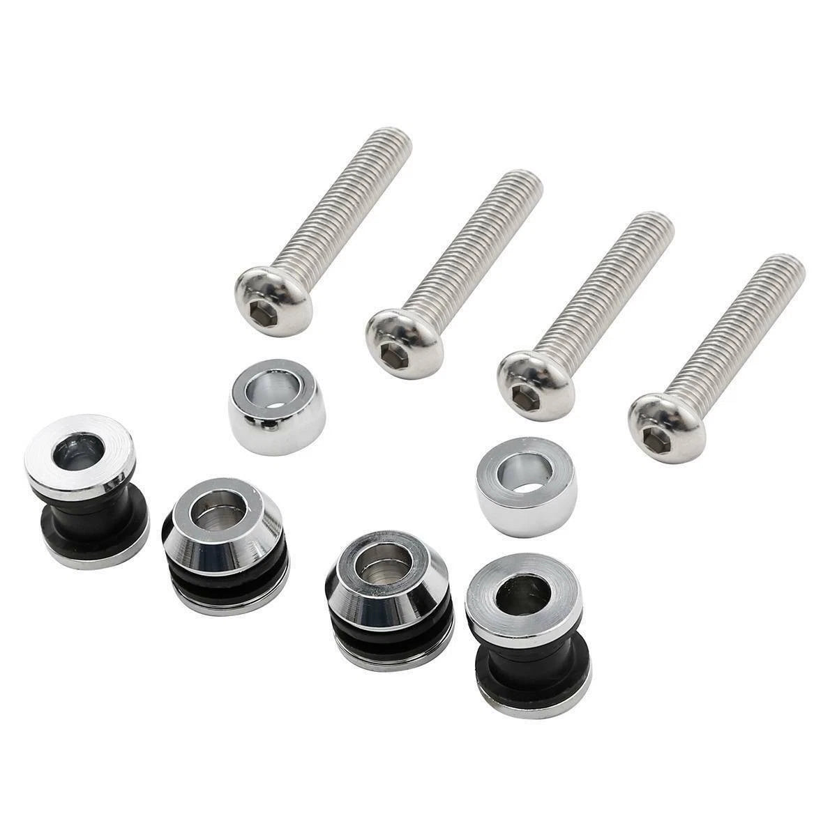 Luggage Rack Docking Hardware Kit Fit For Harley Street XG500 750 15-20 Chrome