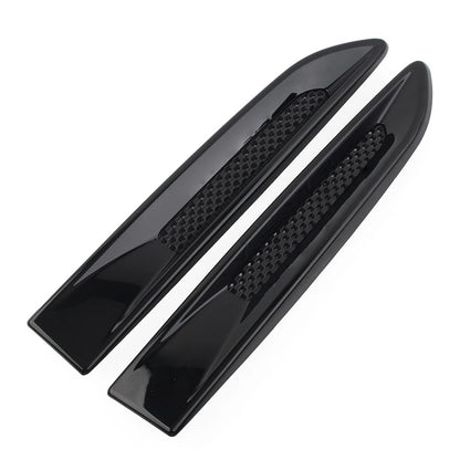 Front Fender Air Vent Outlet Grille Trim Black For Jaguar XE F-Pace 2016-2020