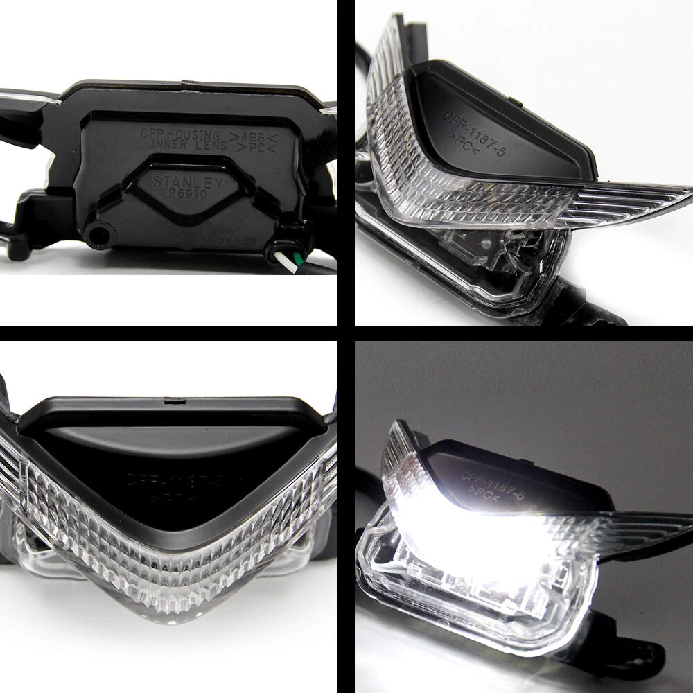 Front Upper Headlight Bulbs Head Lights for Honda CBR600RR CBR 600 RR 2007-2012
