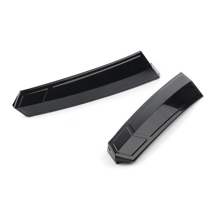 Pairs Black Saddlebag Hinge Covers For Victory Cross Country 2010-17 Hard-Ball
