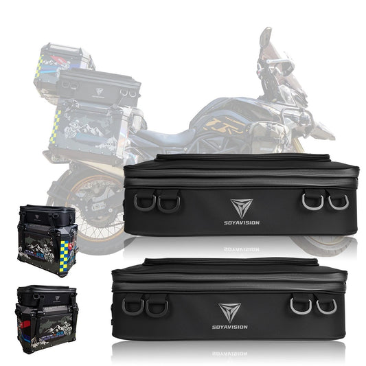 2PCS Motorcycle Side Top Box Luggage Bags for BMW R 1200GS LC R1250GS Adventure