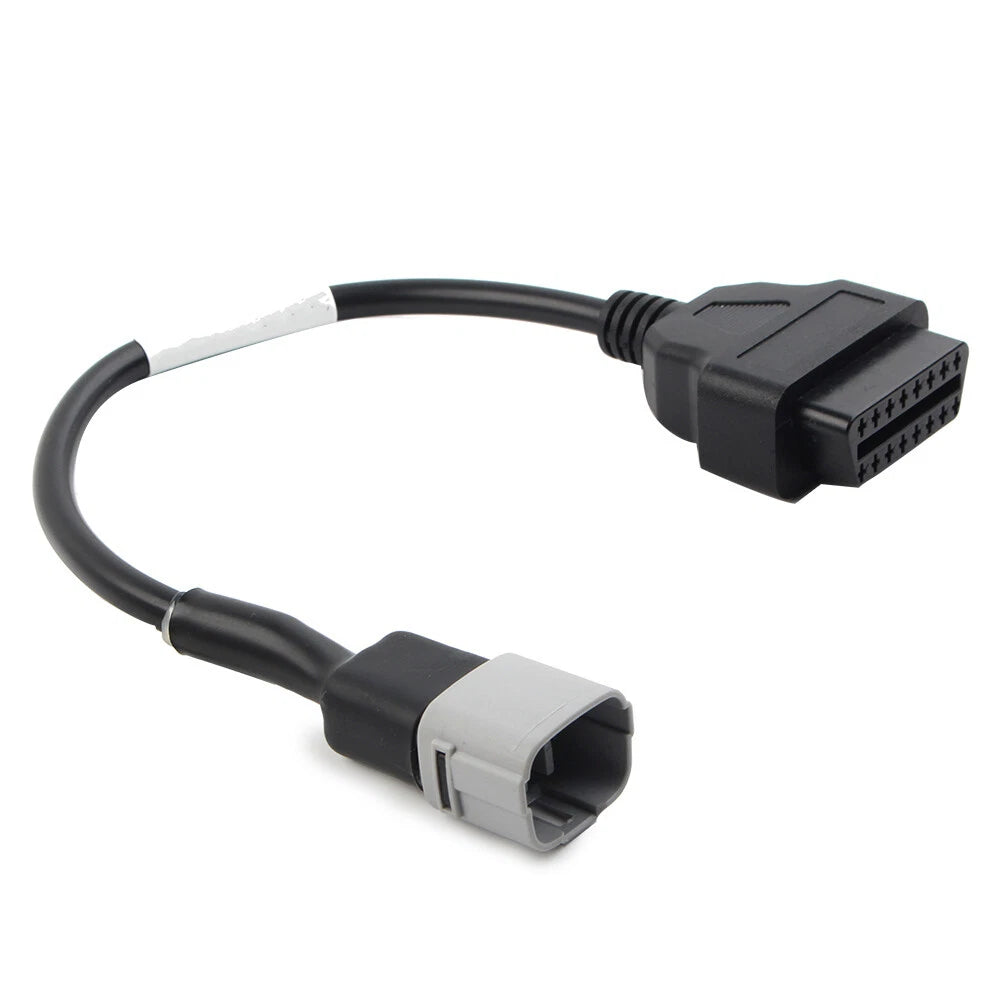 Fit Suzuki GSX-R 1000 1000R 6Pin OBD2 Diagnostic Adapter Code Cable Connector