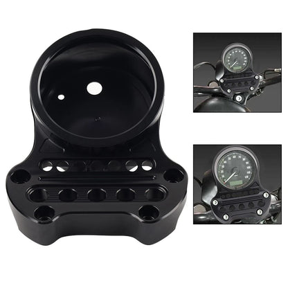US Speedometer Bracket Relocation Indicator Clamp For Harley Sportster XL1200