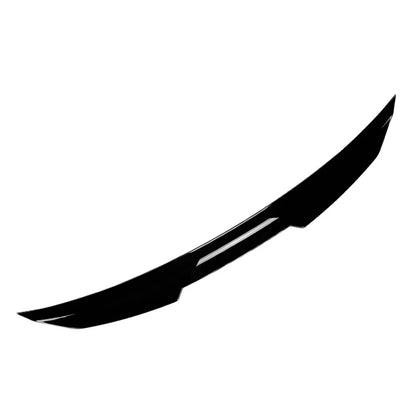 1Pc Glossy Black Rear Trunk Spoiler For Audi A5 S5 8T 4 Door Sportback 2007-2016