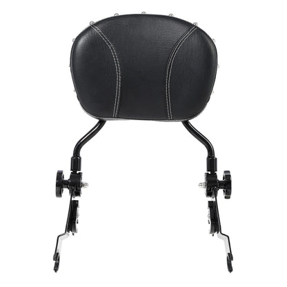 Detachable Backrest Sissy Bar Fit For Harley Davidson Touring 2009-2025 25 Black