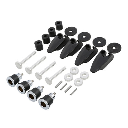 Backrest Spool Mounting Kit &Quick Release For Indian 16-24 Chieftain Dark Horse