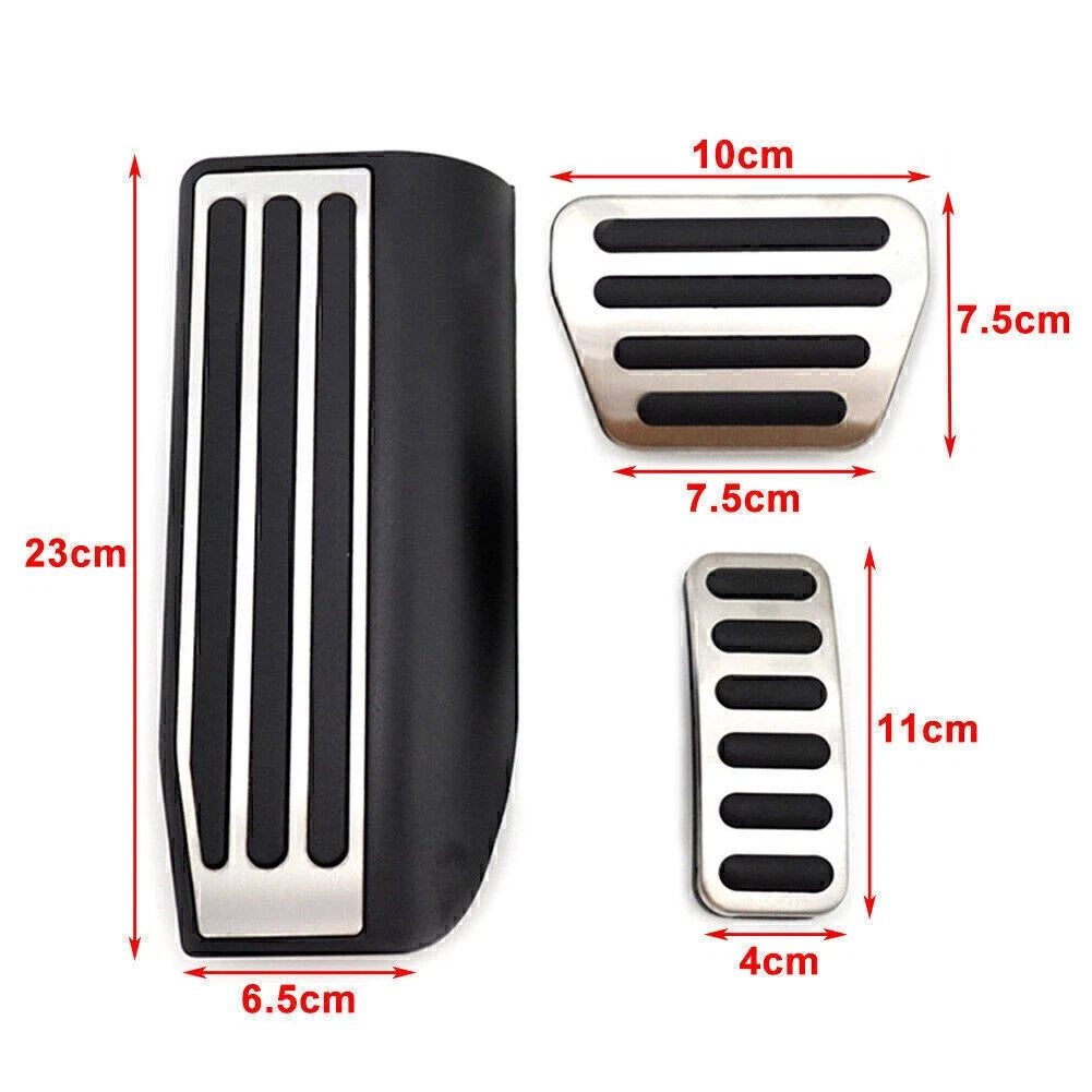 Foot Gas Brake Pedals Cover Kit Accessory For Range Rover Sport Discovery 5 USA