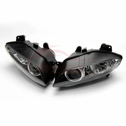 Front Headlight Head Lamp Assembly Clear Lens For Yamaha YZF R1 2004 2006 2005