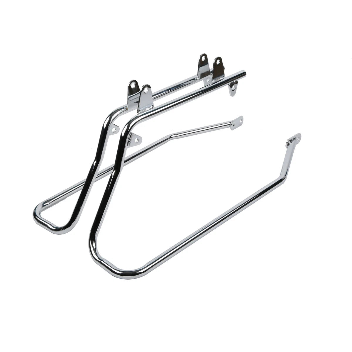 5'' Stretched Saddlebags & Conversion Brackets For Harley Heritage Softail 84-17