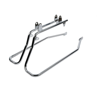 5'' Stretched Saddlebags & Conversion Brackets For Harley Heritage Softail 84-17