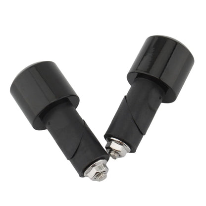 Motor Bar Ends Hand Grip Handlebar End Cap Black For Yamaha VMAX 400 450 500 750