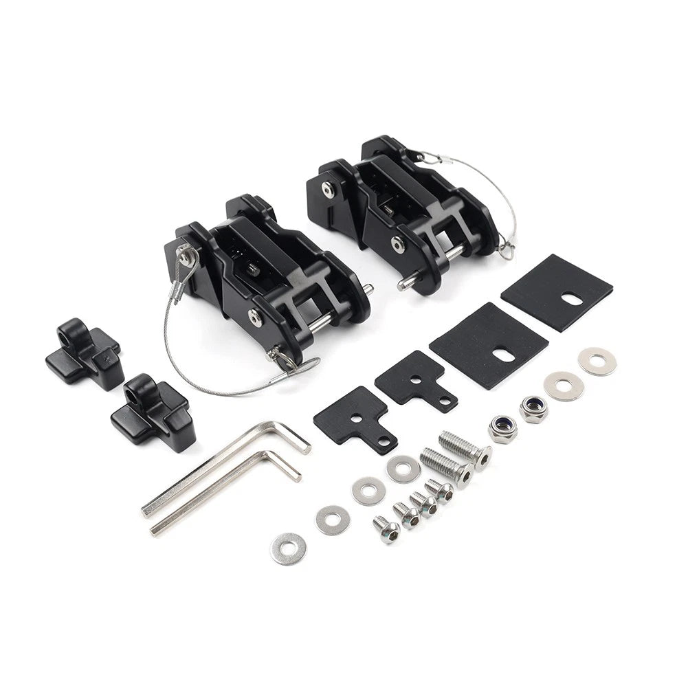 Engine Hood Lock Latch Catch Buckle Kits For Jeep Wrangler JK JKU JL