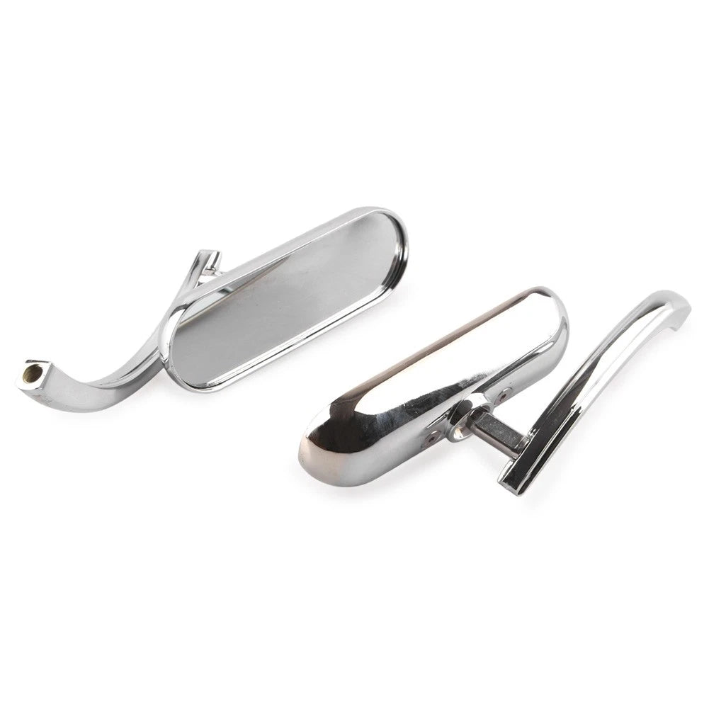 Rear View Rearview Side Mirrors ABS Left & Right Set Fit Harley-Davidson Models