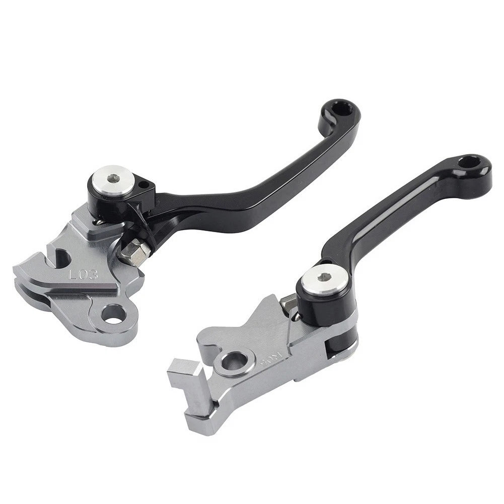Pair Pivot Brake Clutch Lever For YAMAHA YZ 250F YZ 426F YZ 450F 2009-2020 Black