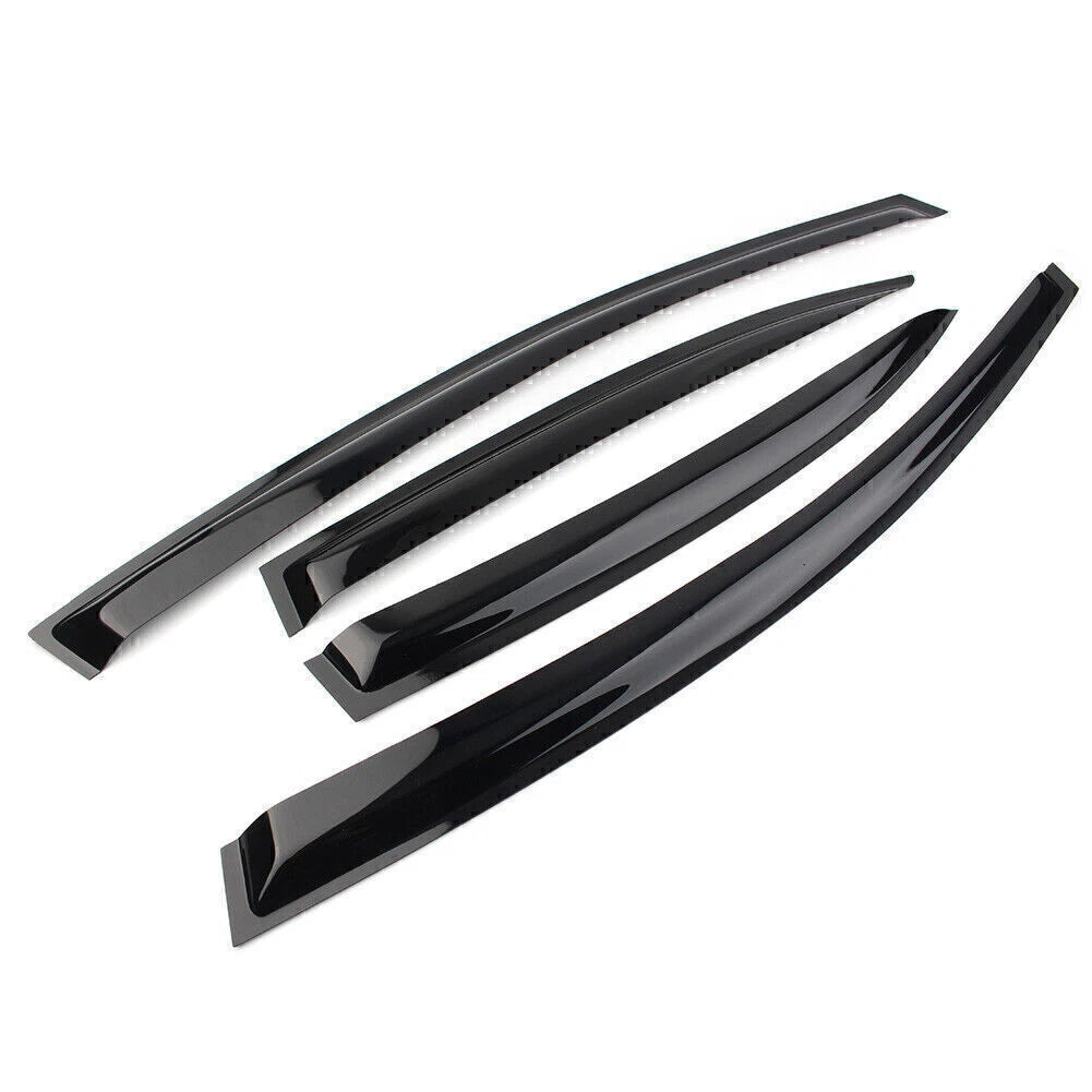 Sun Visor Window Rain Guards Vent Shade For 2006-11 Honda Civic Sedan Smoke US