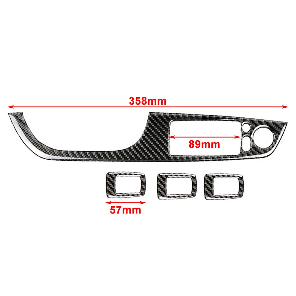 Window Lift Switch Panel Cover Trim LHD Fit BMW 3 Series E90 2005-2012