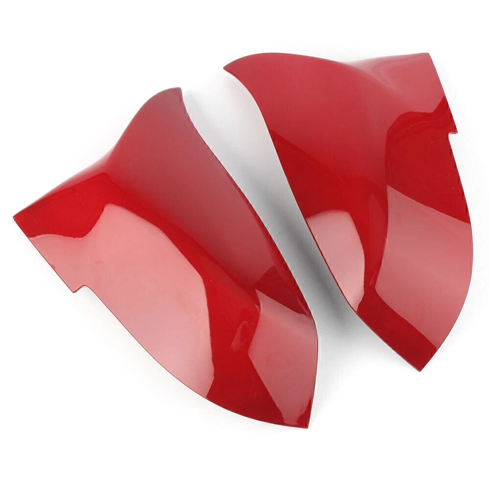 Rearview Mirror Cover Caps Trim RED Fit BMW F30 F31 320i 328i 330i 335i 2012-18