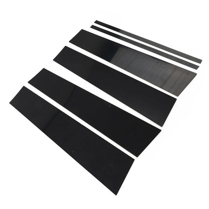 Pillar Posts Set Door Window Cover Trim Kit For Ford Explorer 2020-2023 6pcs