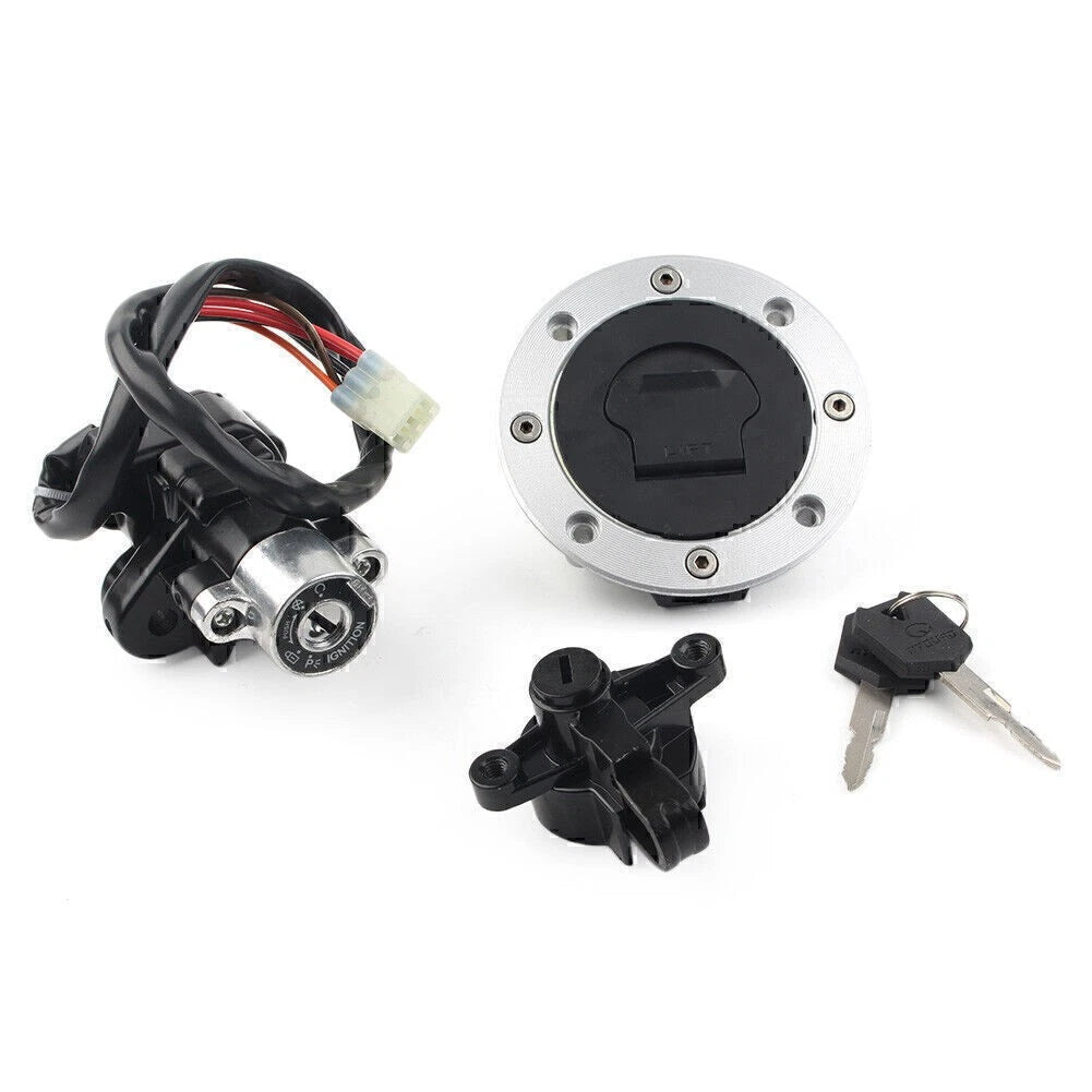 Ignition Switch+Fuel Gas Cap Lock+Key Set Fit Suzuki GSF600 GSF1200 Bandit 95-05