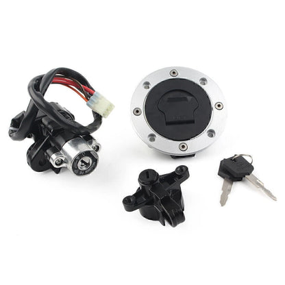 Ignition Switch+Fuel Gas Cap Lock+Key Set Fit Suzuki GSF600 GSF1200 Bandit 95-05