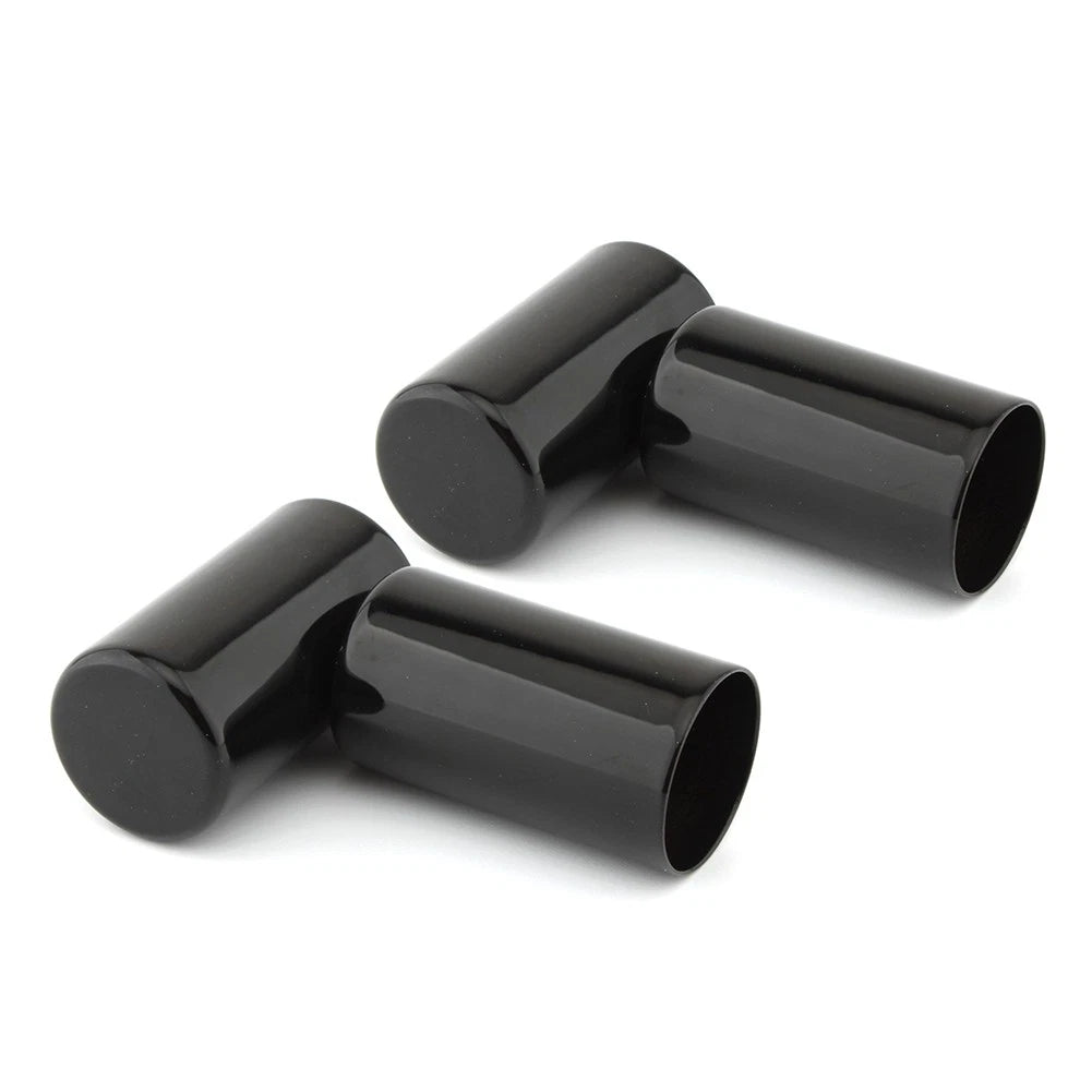 4Pcs Docking Hardware Point Covers Kit Fit for Harley Touring FLHX 2009-23 Black