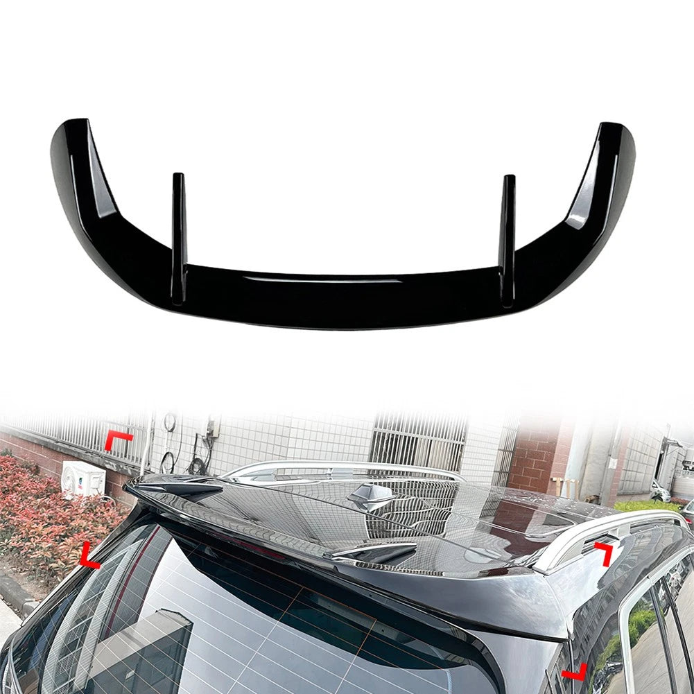 1x Rear Roof Tailgate Upper Spoiler Wing Lip For BMW X7 G07 2019-24 Glossy Black