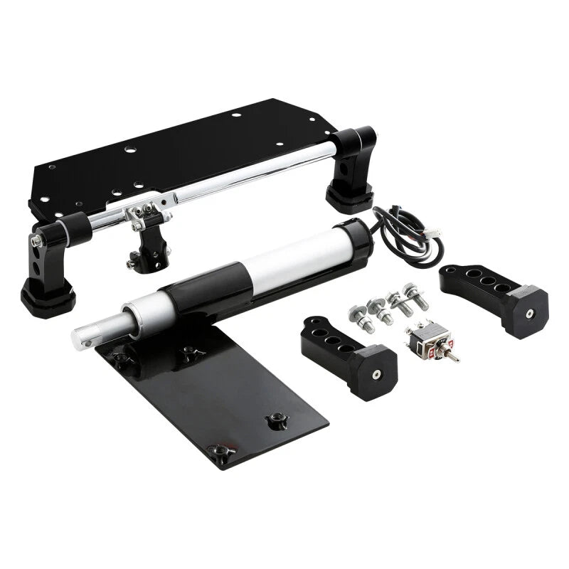 Electric Center Stand &Air Ride Suspension Tank Fit For Harley Road Glide 17-Up