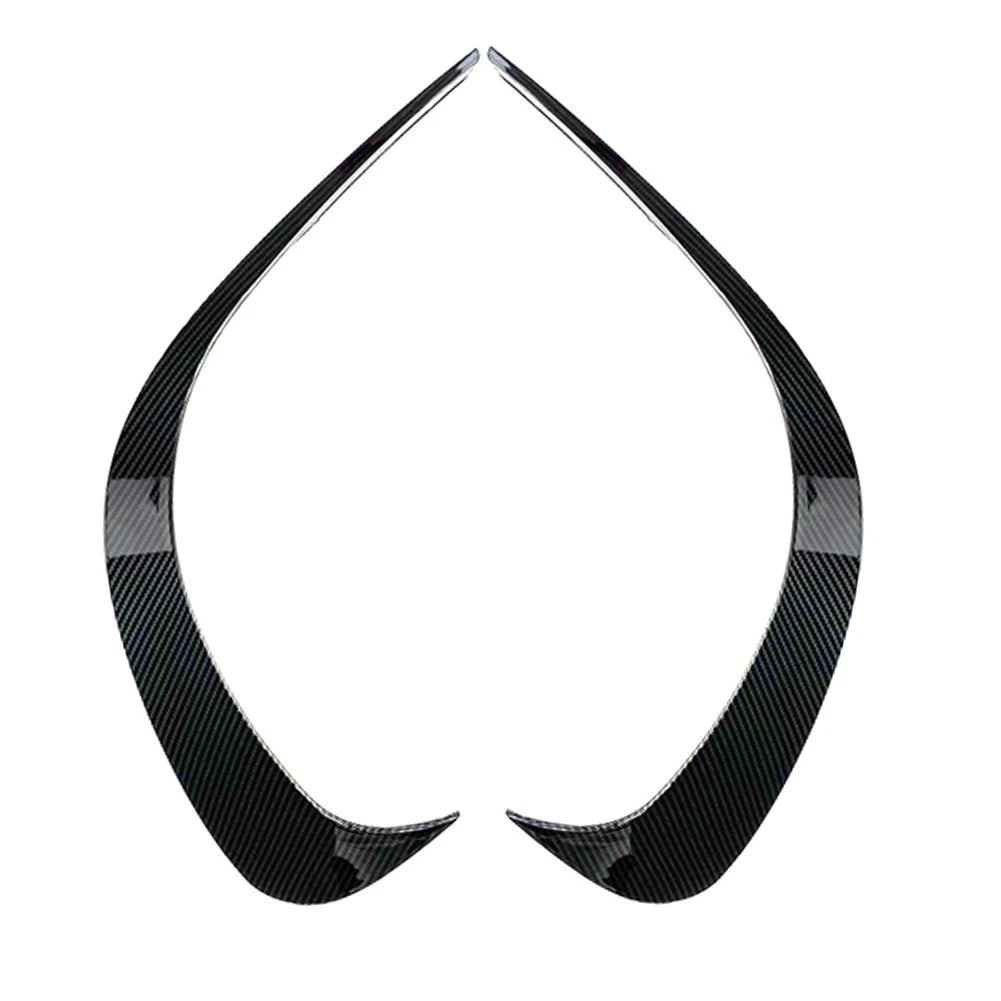 2x Carbon Fiber Front Bumper Lip Splitter Spoiler For Mercedes Benz C-Class W206