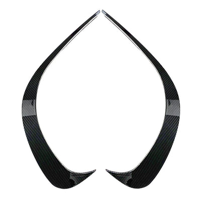 2x Carbon Fiber Front Bumper Lip Splitter Spoiler For Mercedes Benz C-Class W206