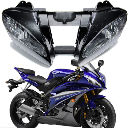Front Headlight Headlamp Assembly Clear For Yamaha YZF R6 YZF-R6 YZFR6 2006 2007
