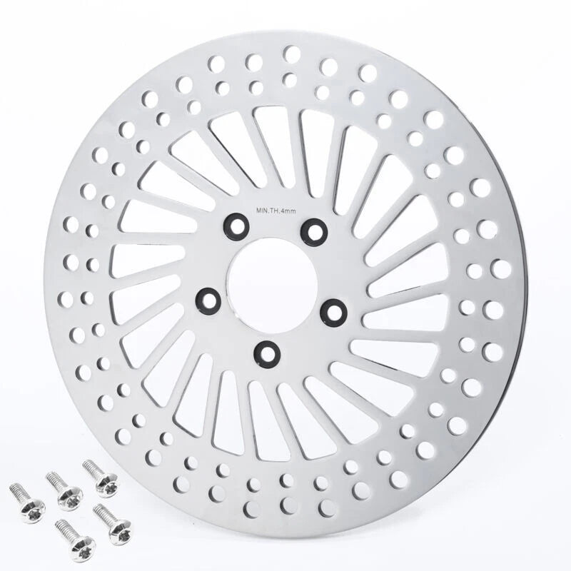 11.5" Front Right Brake Rotor & Bolts Fit For Harley Sportster XL Dyan Softai US