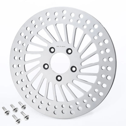 11.5" Front Right Brake Rotor & Bolts Fit For Harley Sportster XL Dyan Softai US