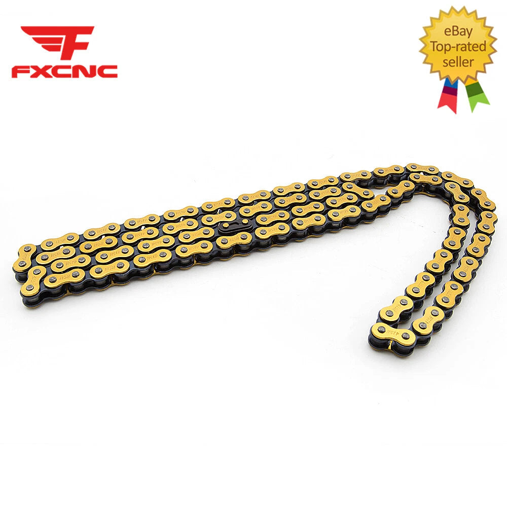 415H Motorcycle Chain 49cc 50cc 60cc 66cc 80cc Motorized 110 Links Steel 1pcs