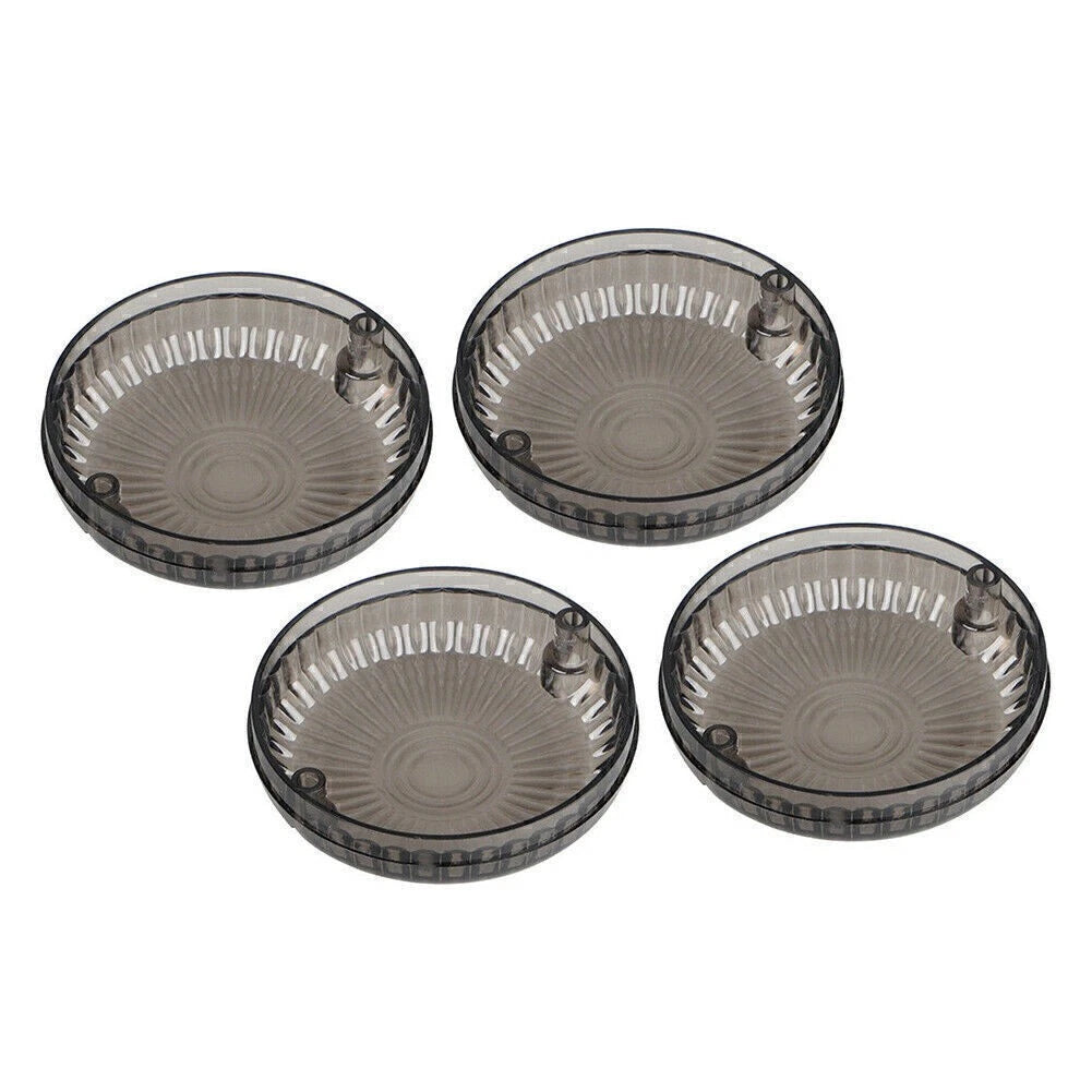 4x Turn Signal Lens Smoke Cover Fit Yamaha Road Star/V Star 1100 /Vmax 1200 1700