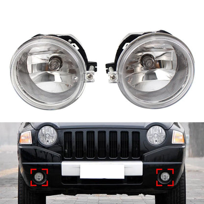 2pcs Fog Light Assembly Fog Lamp For Dodge For Chrysler For Jeep 2010-2012