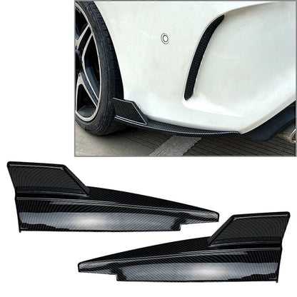 Carbon Rear Bumper Splitter Side Vent Kit For Mercedes Benz CLA-Class C117 13-19