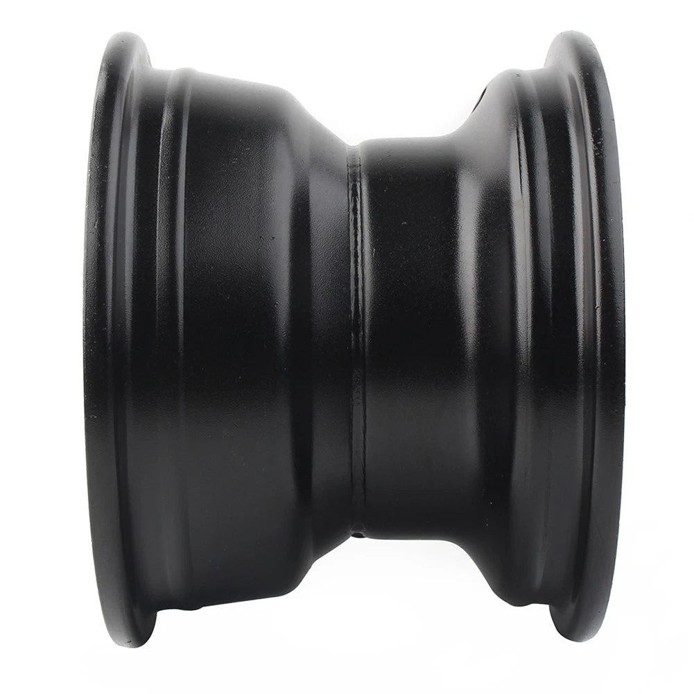 18X9.50 - 8 8“ 3 Hole Rear Back Wheel Rim Quad Dirt Bike ATV Buggy Black motor