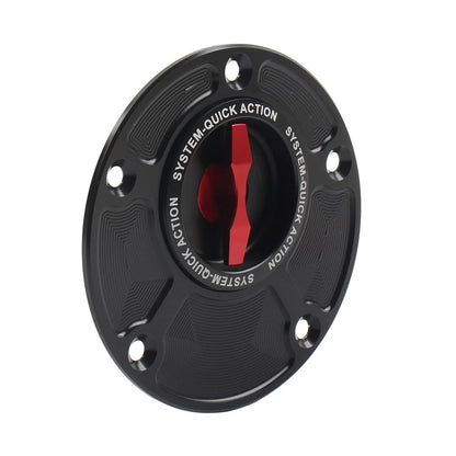 Fuel Gas Tank Cap Keyless For Yamaha YZF-R1 R6 2000-25 YZF-R3 2015-25 FZ-09 Red