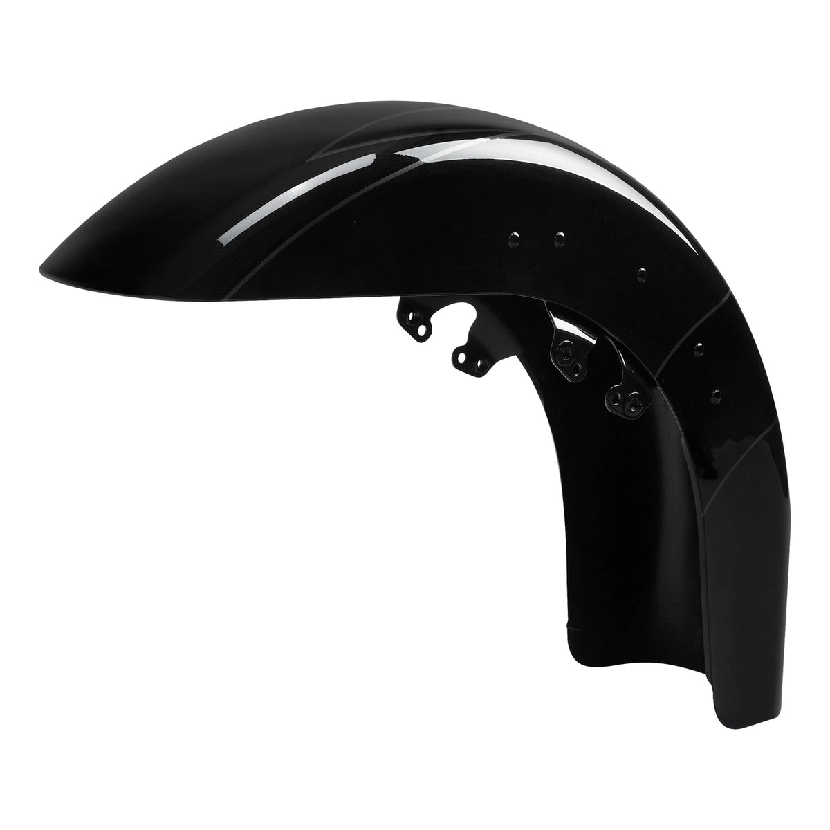 Front Fender For Harley Street Road Glide 14-24 Dark Slate Candy/Arctic Black