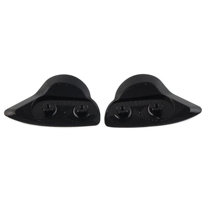 2x Rearview Mirror Block Off Base Plates Cover For Yamaha YZF-R6 17-22 R7 21-23