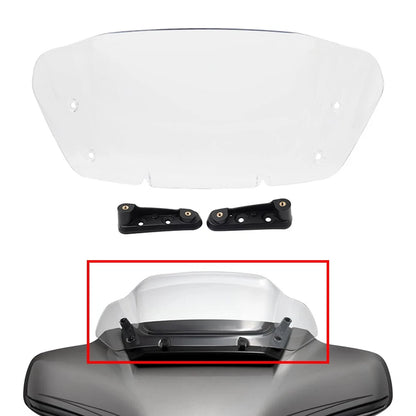 10" Windscreen Windshield For Harley Touring CVO Street Glide 2023 2024