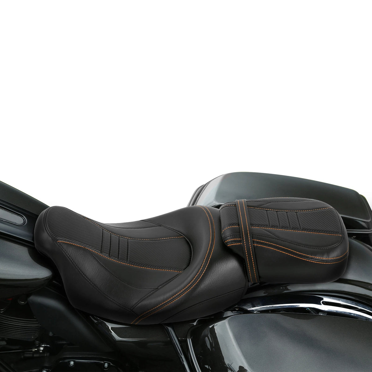 Low-Profile Driver Passenger Seat Fit For Harley Electra Road Glide 2009-2023 US