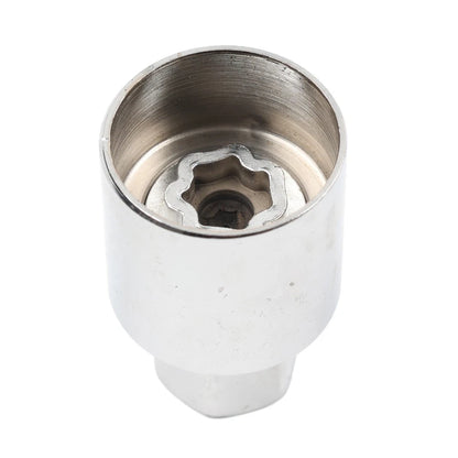 Sliver Anti-theft Wheel Bolt Lock Nut Key For Jeep Renegade Cherokee GZ