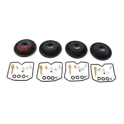 4SETS For Suzuki GSF600 S BANDIT Carburetor Rebuild Kit Vacuum Diaphragm US