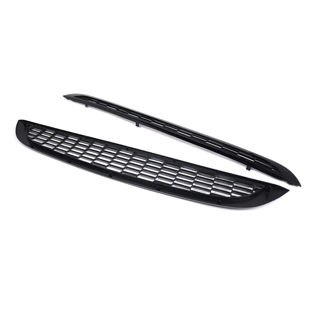 US Black Front Bumper Grille Grill For BMW Mini Cooper S R50 R52 R53 01-06