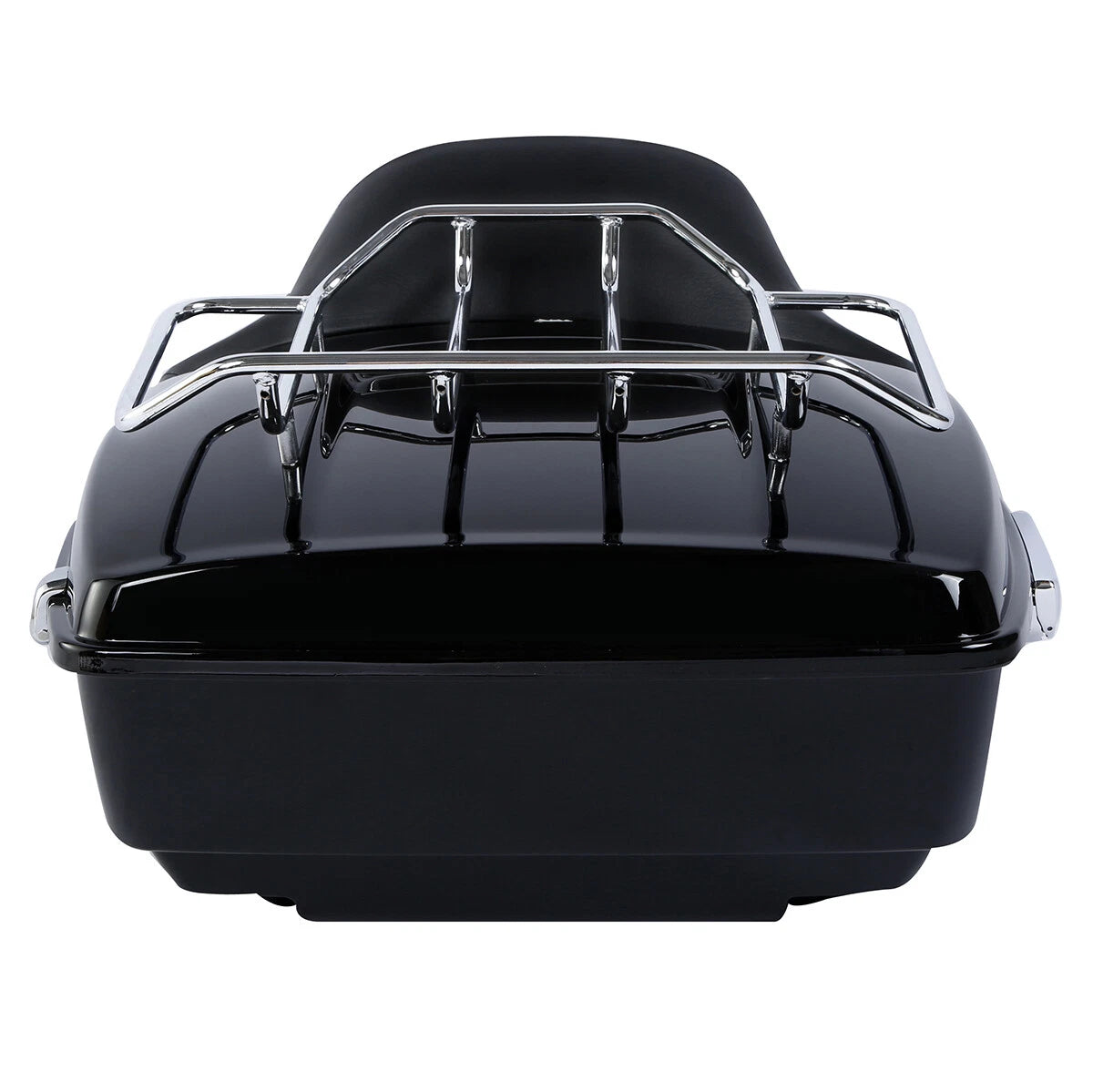 King Trunk Pad Mount Rack Fit For Harley Touring Electra Glide 1997-2008 Black