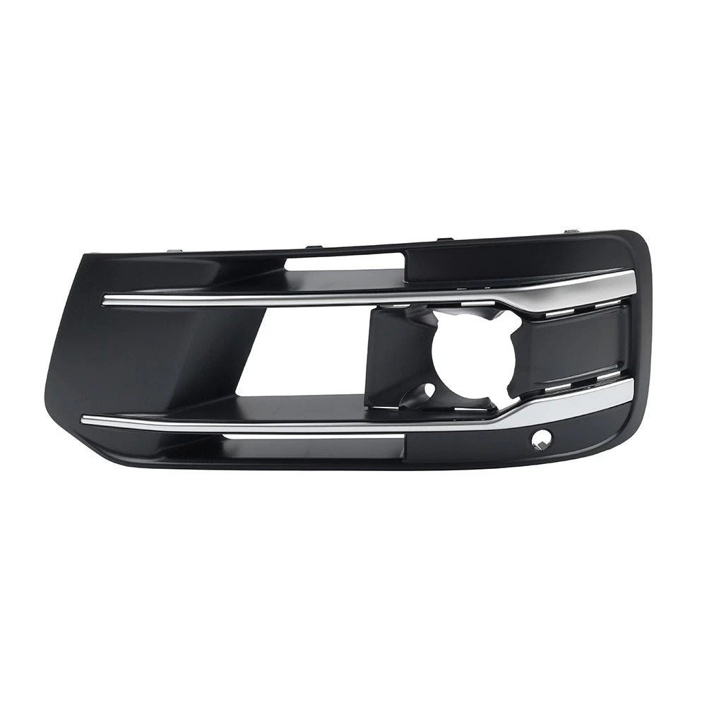 1 Piece Left Side Front Bumper Fog Light Grille Cover Fit For Audi Q7 2016-2019